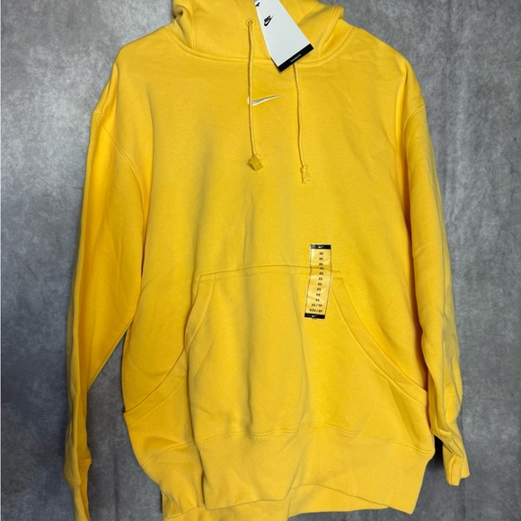 Nike Men's Bright Yellow Hoodie - Picture 1 of 4